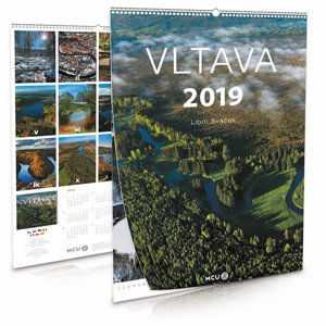 Kalendář 2019 - Vltava - nástěnný - Sváček Libor