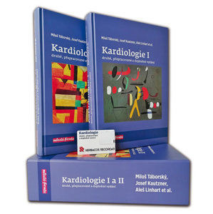 Kardiologie I. + II. (komplet 2 knihy  pouzdře) - Táborský Miloš a kolektiv