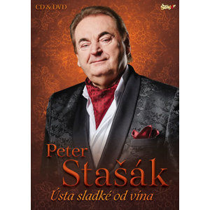 Stašák Peter - Ústa sladké od vína - CD + DVD - neuveden