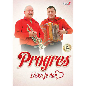 Progres - Láska je dar - CD + DVD - neuveden