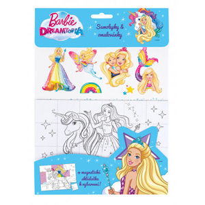 Barbie Dreamtopia set - modrá, magnetky - neuveden