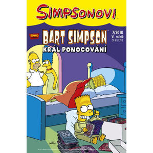 Simpsonovi - Bart Simpson 7/2018 - Král ponocování - kolektiv autorů