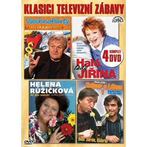 Klasici televizní zábavy - 4 DVD - Various