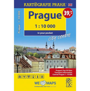 Prague - 1:10 000 in your pocket city centre - neuveden