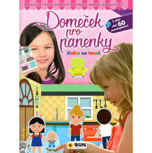 Domeček pro panenky - Kniha na hraní - neuveden