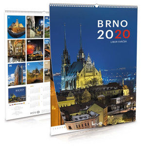 Kalendář 2020 - Brno - nástěnný - Sváček Libor