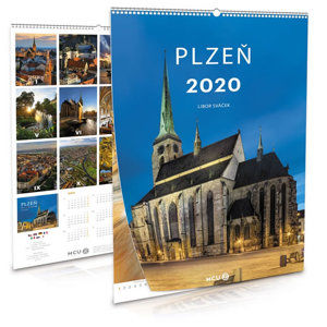 Kalendář 2020 - Plzeň - nástěnný - Sváček Libor