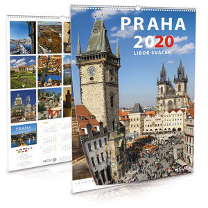 Kalendář 2020 - Praha - nástěnný - Sváček Libor
