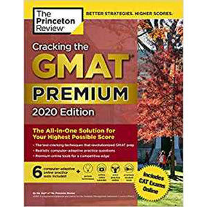 Cracking the GMAT Premium Edition with 6 Computer-Adaptive Practice Tests, 2020 - neuveden