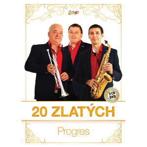 Progres - 20 Zlatých - 2 CD + DVD - neuveden