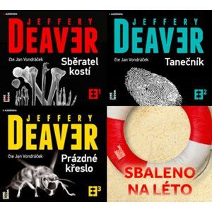 Deaver - CDmp3 (komplet Sběratel kostí, Tanečník, Prázdné křeslo) - Deaver Jeffery