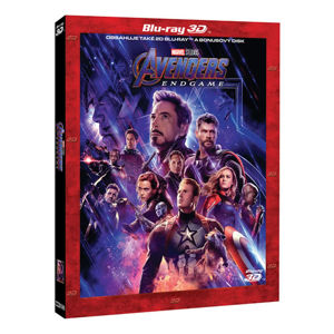 Avengers: Endgame 3 Blu-ray (3D+2D+bonus disk) - limitovaná sběratelská edice - neuveden
