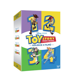Toy Story: Příběh hraček kolekce 1.-4. 4 DVD - neuveden