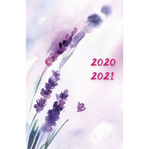 Diář 2020-2021 Levandule/18 měsíční - neuveden