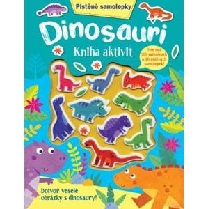 Plstěné samolepky - Dinosauři - kniha aktivit - neuveden