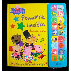 Peppa Pig - Povedená besídka: Zvuková knížka s 18 báječnými zvuky! - neuveden