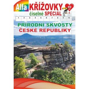 Křížovky číselné speciál 2/2021 - Přírodní skvosty ČR - neuveden