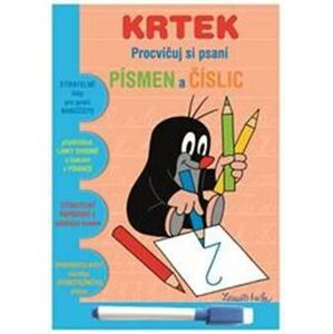 Krtek 2 - Procvičuj si psaní písmen a číslic - Miler Zdeněk