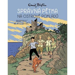 Správná pětka 1. na ostrově pokladů - komiks - Blytonová Enid