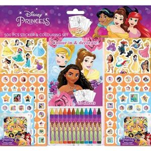 Disney Princezny - Samolepkový set 500 - neuveden