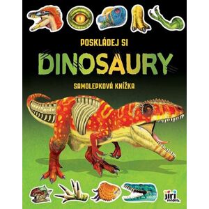 Poskládej si Dinosauři - Samolepková knížka - neuveden