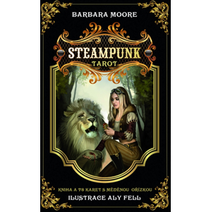 Steampunk tarot kniha a 78 karet - Barbara Moore