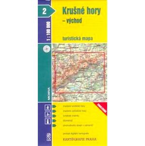 Krušné hory - východ - mapa KP č.2 - 1:100t