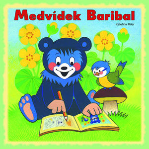 Medvídek Baribal - omalovánky čtverec - Miler Kateřina