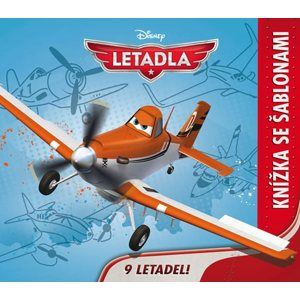 Letadla - Kniha šablon - Disney Walt