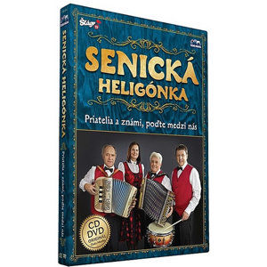 Senická heligonka - Priatelia známí - CD+DVD - neuveden