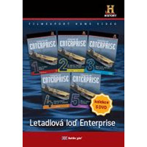 DVD set - Letadlová loď Enterprise 1.- 5. - neuveden