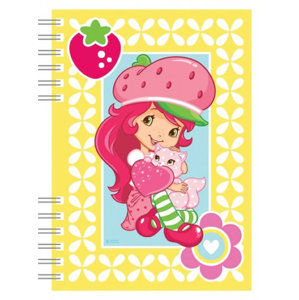 Strawberry - školní zápisník A6 - neuveden