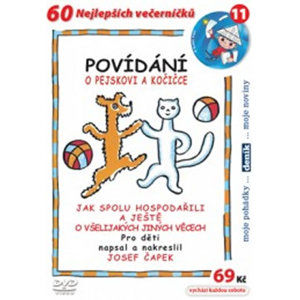 Povídání o pejskovi a kočičce - DVD - Čapek Josef