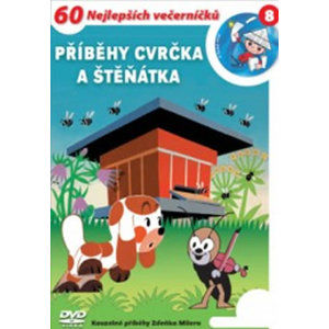 Příběhy Cvrčka a štěňátka - DVD - Miler Zdeněk