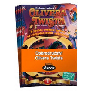 Dobrodružství Olivera Twista 1 - 6 / kolekce 6 DVD - Dickens Charles
