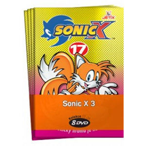 Sonic X 3. - kolekce 8 DVD - neuveden