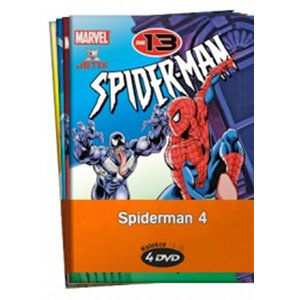 Spiderman 4. - kolekce 4 DVD - neuveden